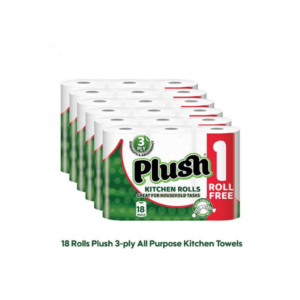 18 Rolls Plush 3 Ply Thickness Paper Towel