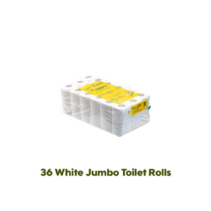 36 Pack Linx Jumboo White Toilet Rolls