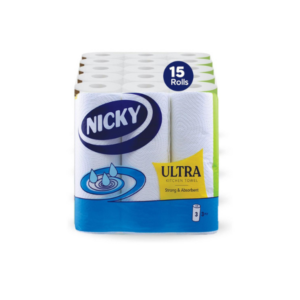 Nicky Ultra 3 Ply Thick Kitchen Rolls