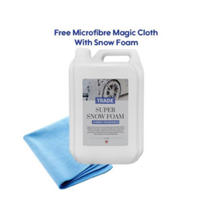 Trade Super Snow Foam Cleaner With Free Microfibre Magic Cloth