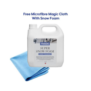 Trade Super Snow Foam Cleaner with Free Microfibre Cloth